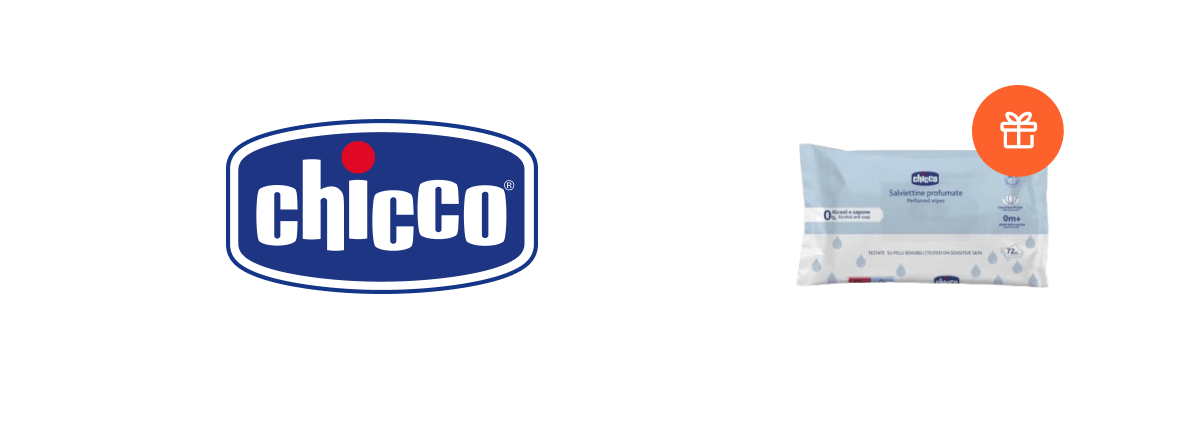 Chicco-Feuchttücher gratis