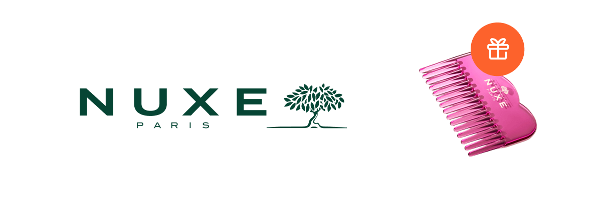 Gratis-Kamm beim Kauf von 2 Nuxe-Produkten