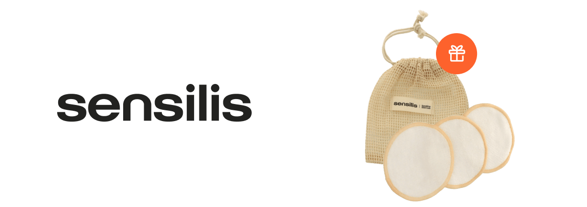 Gratis: Sensilis Abschminkpads im Beutel